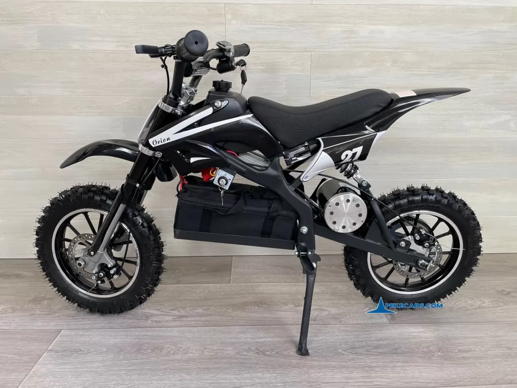 Moto electrica para niños Dirk 36V 800W Negro lado derecho
