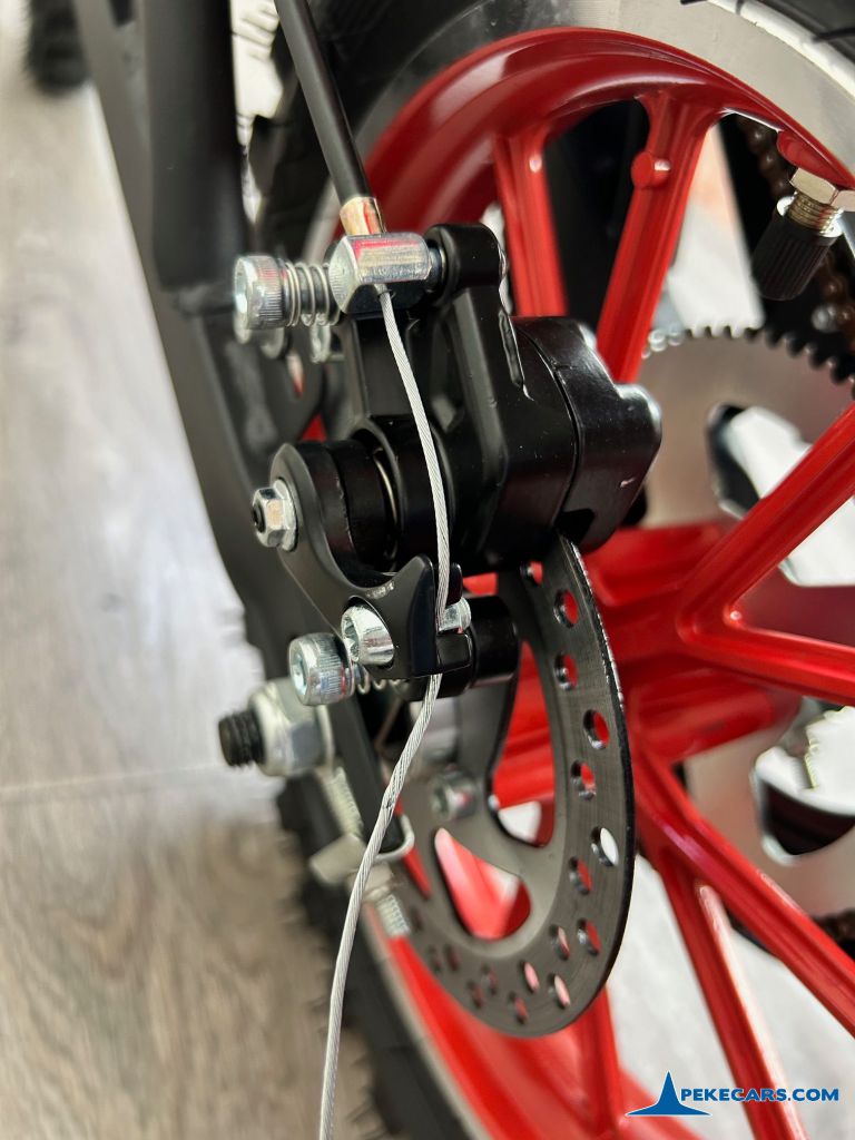 Moto electrica para niños Dirk 36V 800W Roja