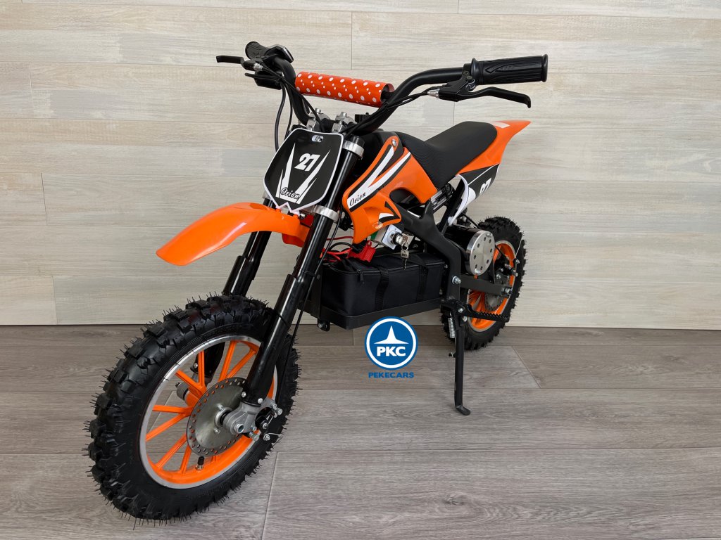 Moto electrica para niños Dirk 36V 800W Naranja