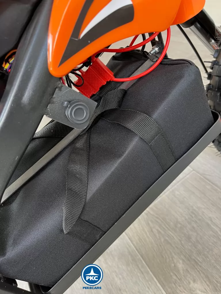 Moto electrica para niños Dirk 36V 800W Naranja baterías