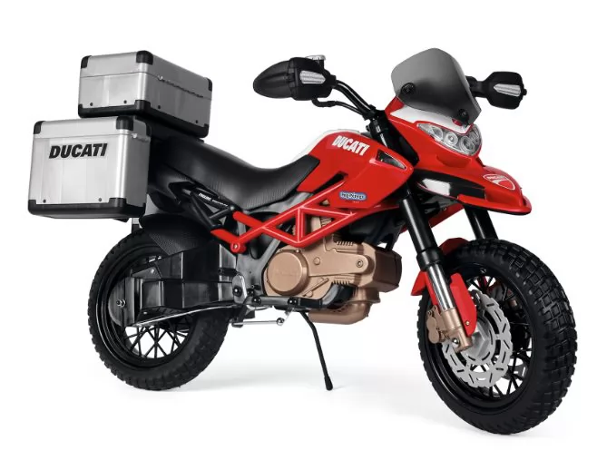 Moto Ducati Enduro 12V - Vista lateral