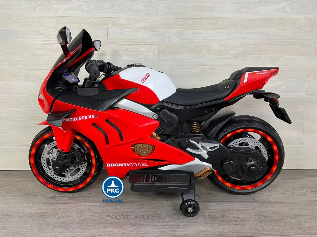Moto Ducati Panigale V5R 12V Roja