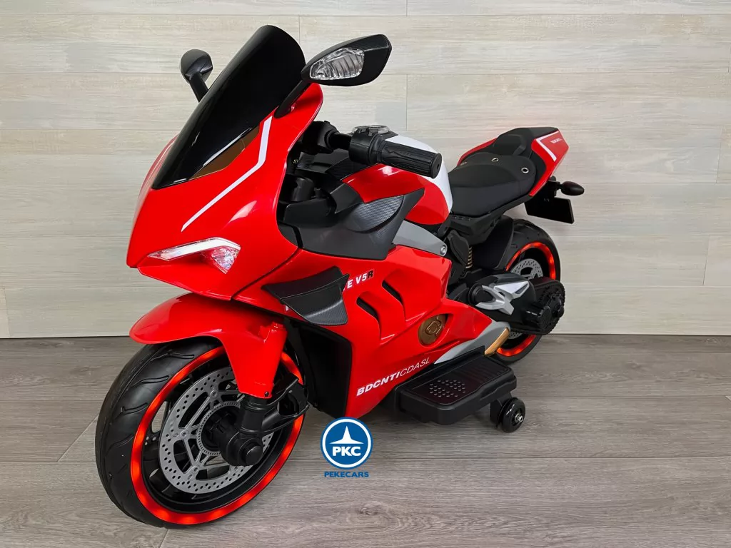 Moto Ducati Panigale V5R 12V Roja