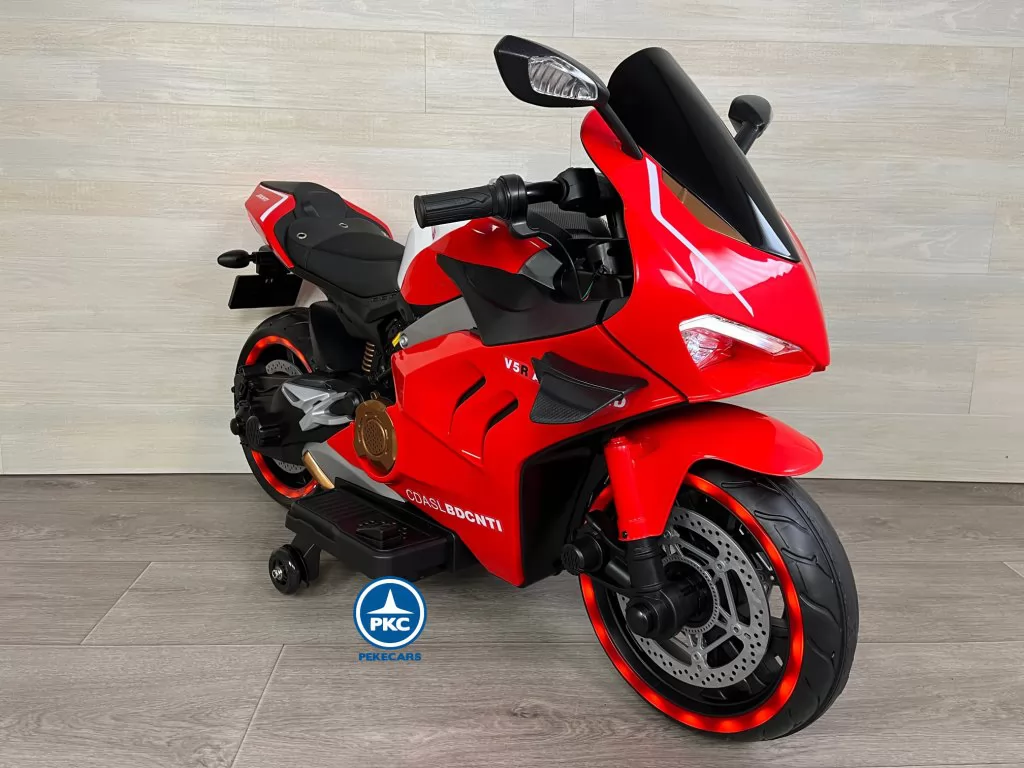 Moto Ducati Panigale V5R 12V Roja