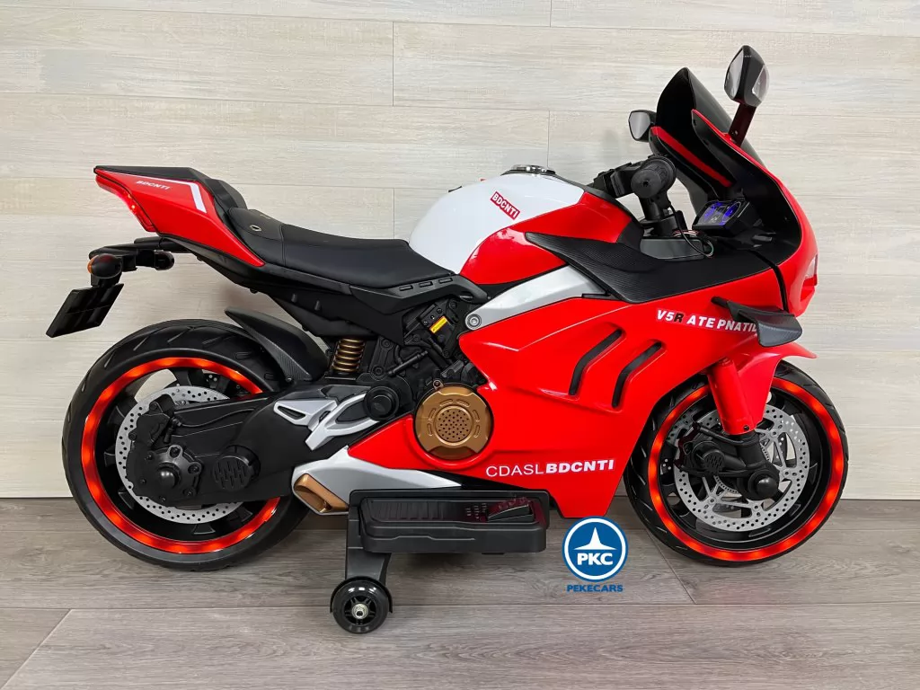 Moto Ducati Panigale V5R 12V Roja