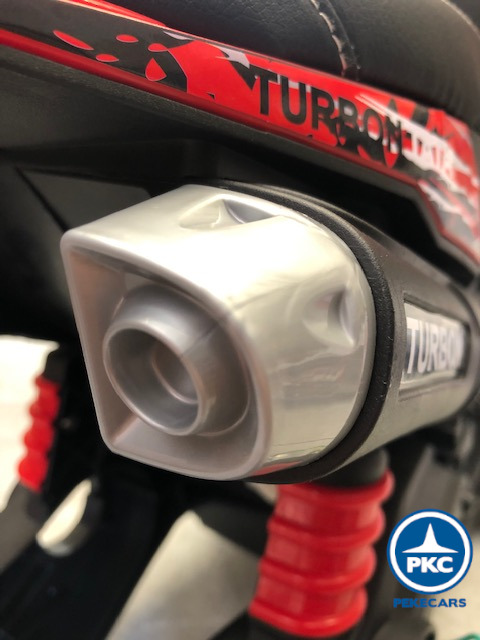 Moto Turbón 12V Roja
