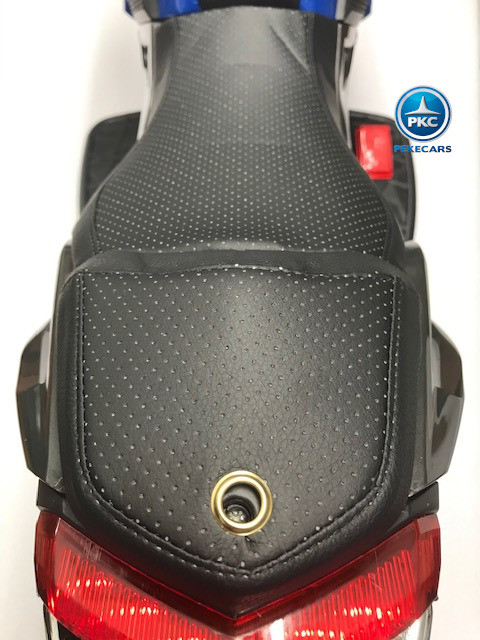 Moto electrica kawasaki style megastar azul