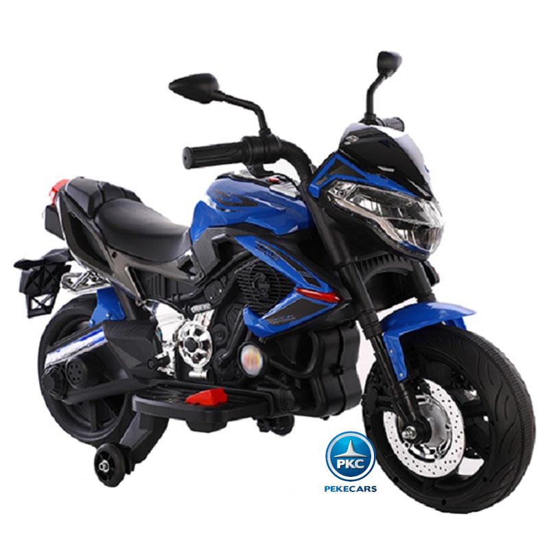 Moto electrica megastar KW azul