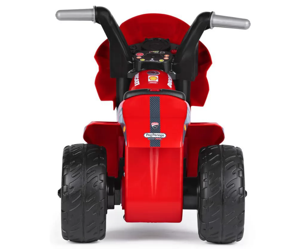 Trimoto infantil Ducati Mini Evo 6V - vista trasera