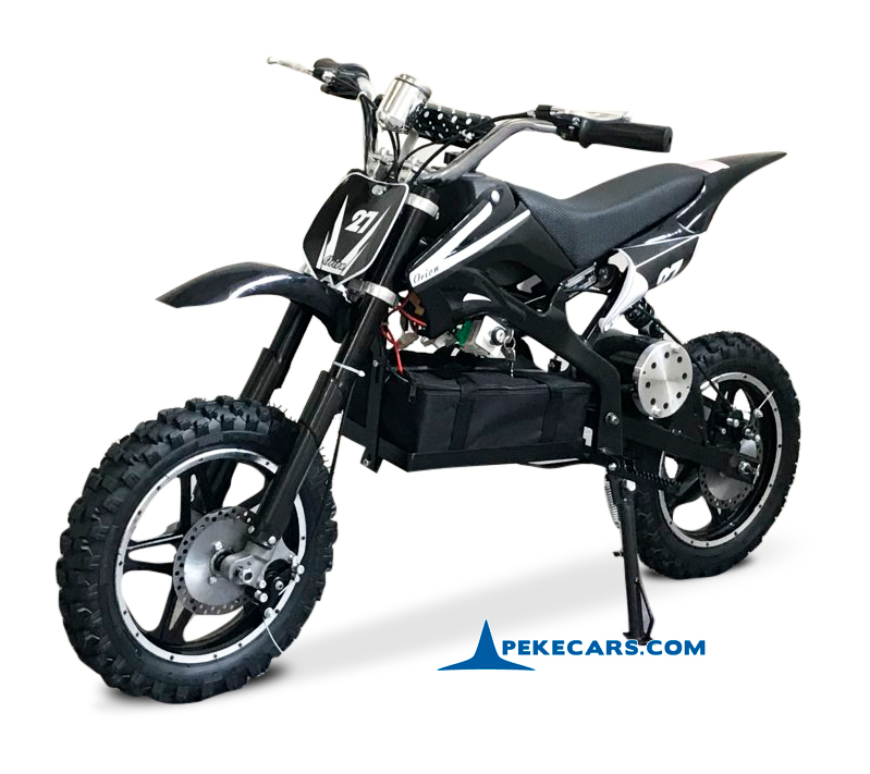 Moto electrica para niños Dirk 36V 800W Negro vista principal