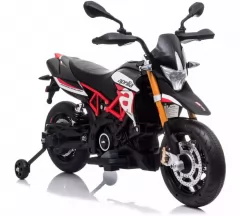 Moto aprilia dorsoduro 12v negra