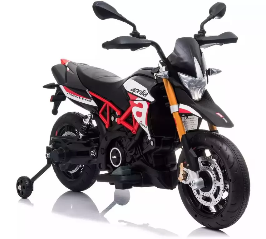 Moto aprilia dorsoduro 12v negra