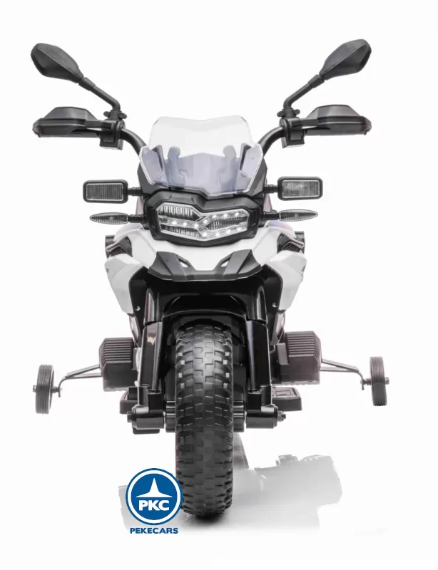 Moto BMW GS850 Adventure All-Road 12V Blanca frontal