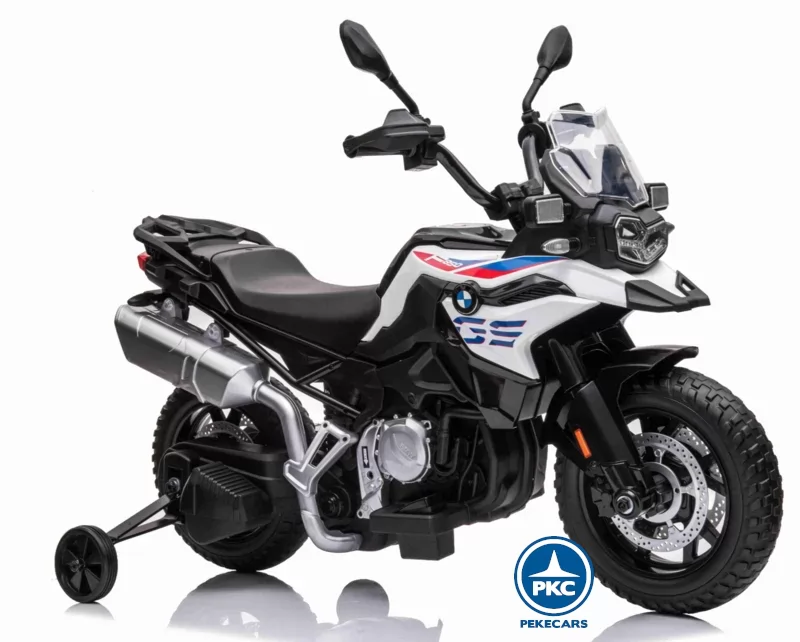 Moto BMW GS850 Adventure All-Road 12V Blanca lateral
