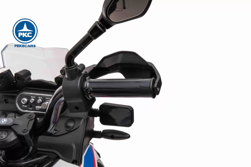 Moto BMW GS850 Adventure All-Road 12V Blanca acelerador