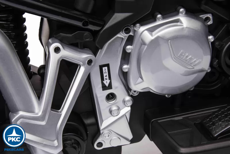 Moto BMW GS850 Adventure All-Road 12V Blanca detalle