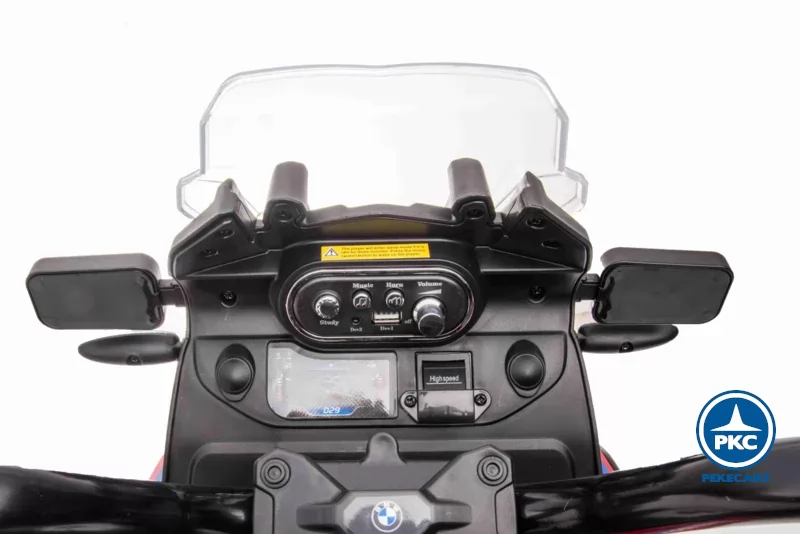 Moto BMW GS850 Adventure All-Road 12V Roja manillar