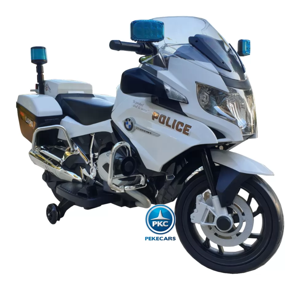 Moto electrica para niños de policia bmw r1200 police 12v vista principal