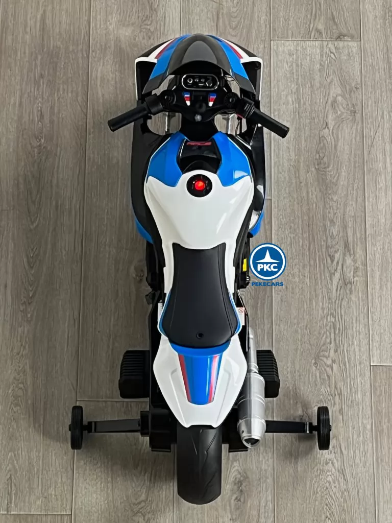 Moto eléctrica para niños BMW S1000RR AZUL
