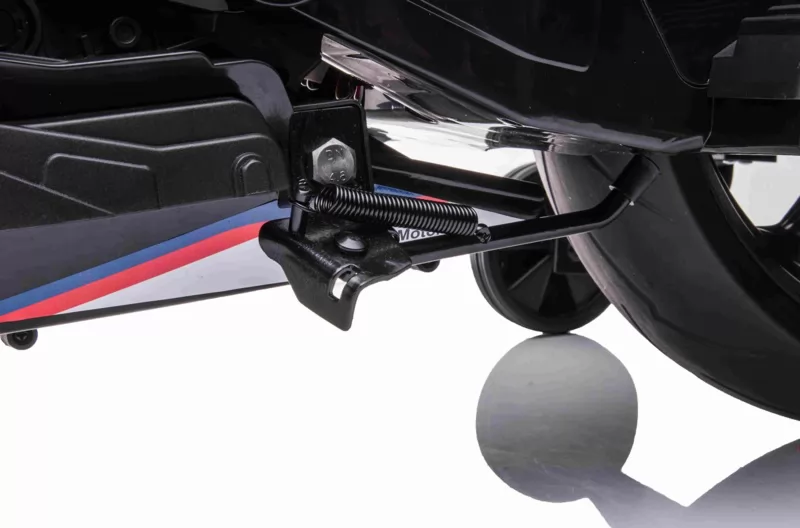 Moto eléctrica para niños BMW S1000RR AZUL caballete