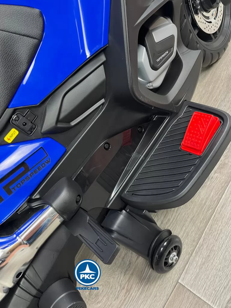 Moto eléctrica para niños BMW Style 12V Azul pedal