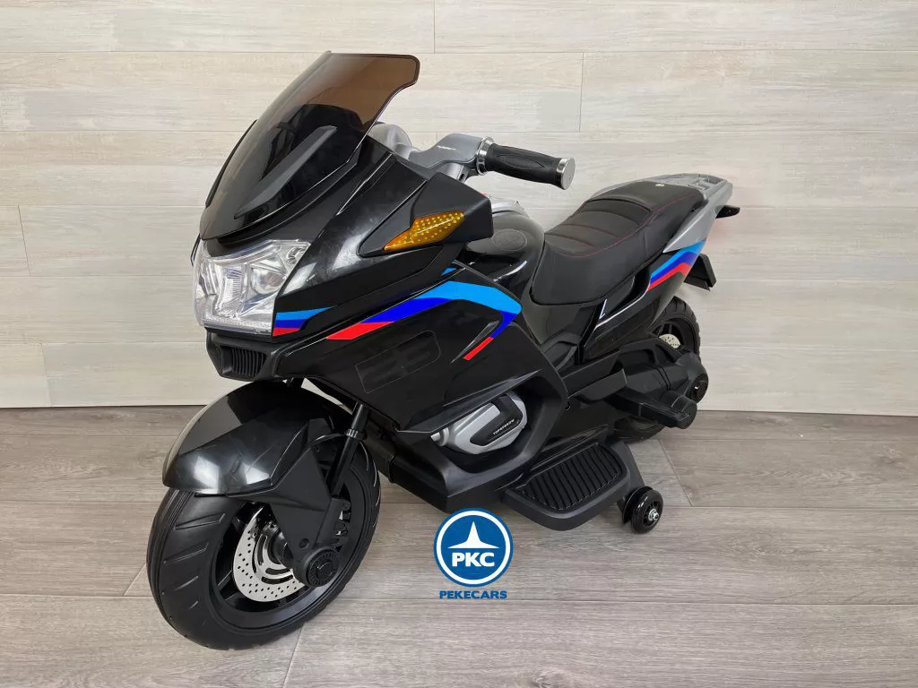 Moto eléctrica para niños BMW Style Negra a batería