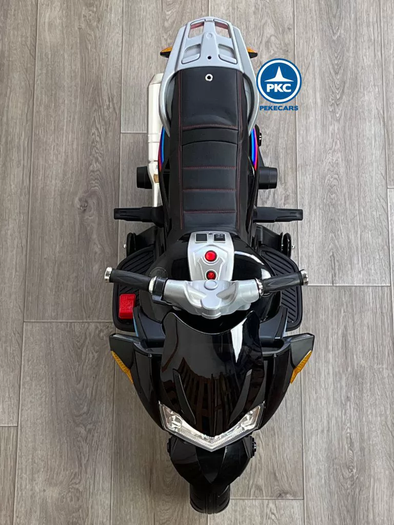Moto eléctrica para niños BMW Style Negra arriba