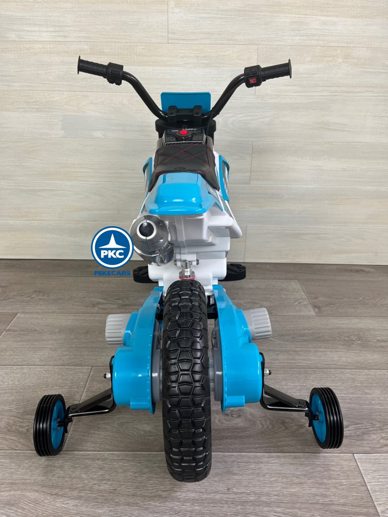 Moto de cross GO 12V Azul