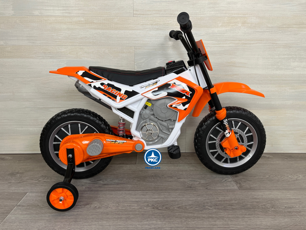 Moto de cross GO 12V Naranja