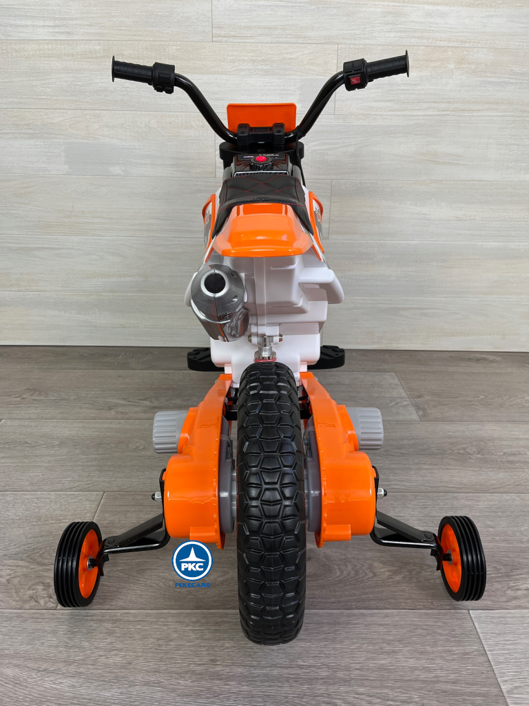 Moto de cross GO 12V Naranja