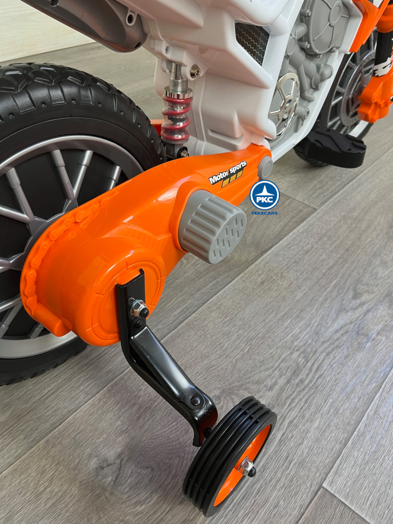 Moto de cross GO 12V Naranja