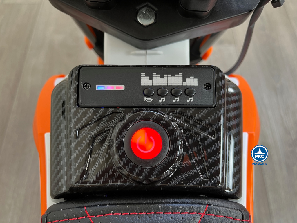 Moto de cross GO 12V Naranja