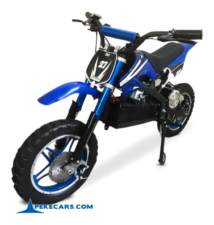Moto electrica para niños Dirk 36V 800W Azul vista principal