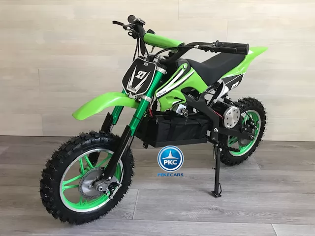 Moto electrica para niños Dirk 36V 800W Verde