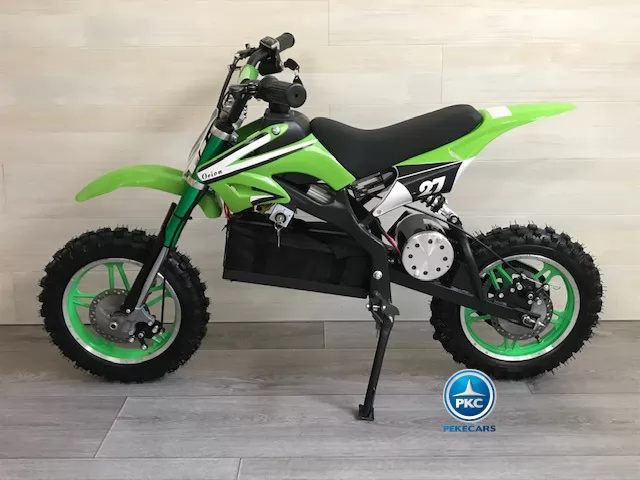 Moto electrica para niños Dirk 36V 800W Verde