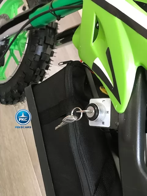 Moto electrica para niños Dirk 36V 800W Verde