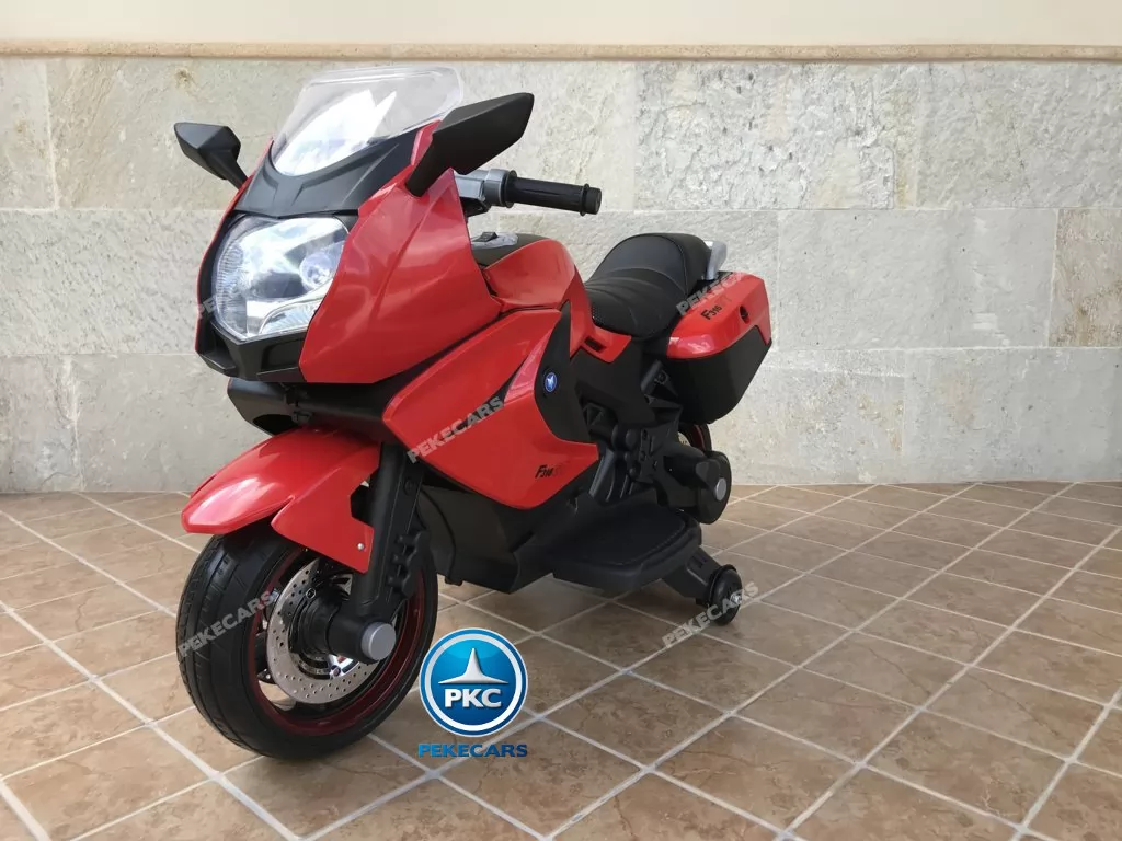 Moto electrica para niños BMW Style C 650 GT 12V Rojo vista principal