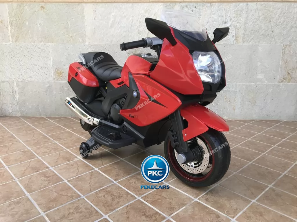Moto electrica para niños BMW Style C 650 GT 12V Rojo