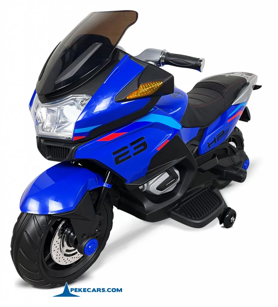 Moto eléctrica para niños BMW Style 12V Azul
