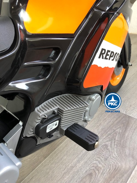 Moto 6V Repsol Injusa pedal
