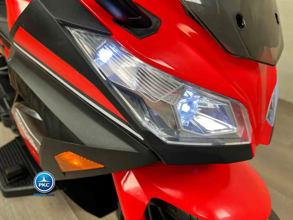 Moto de Carreras eléctrica infantil Special Edition en color Rojo