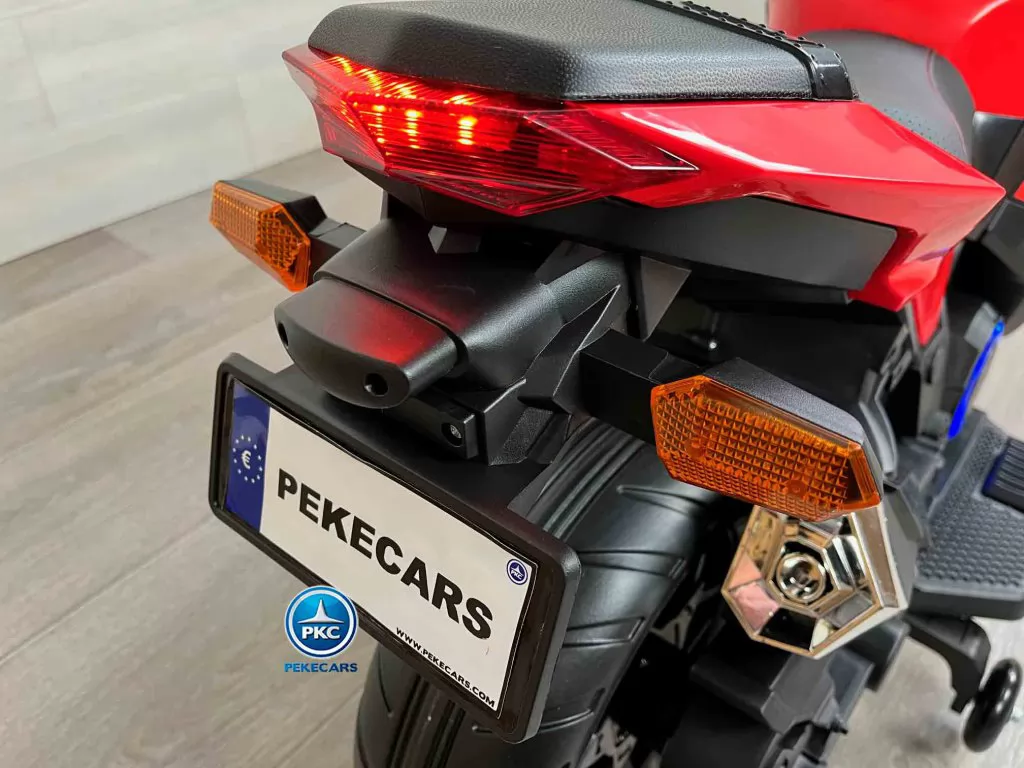Moto de Carreras eléctrica infantil Special Edition en color Rojo