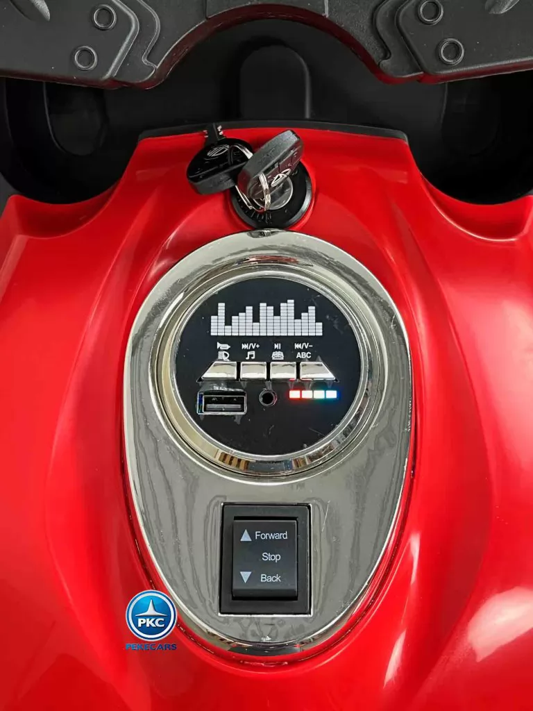 Moto de Carreras eléctrica infantil Special Edition en color Rojo