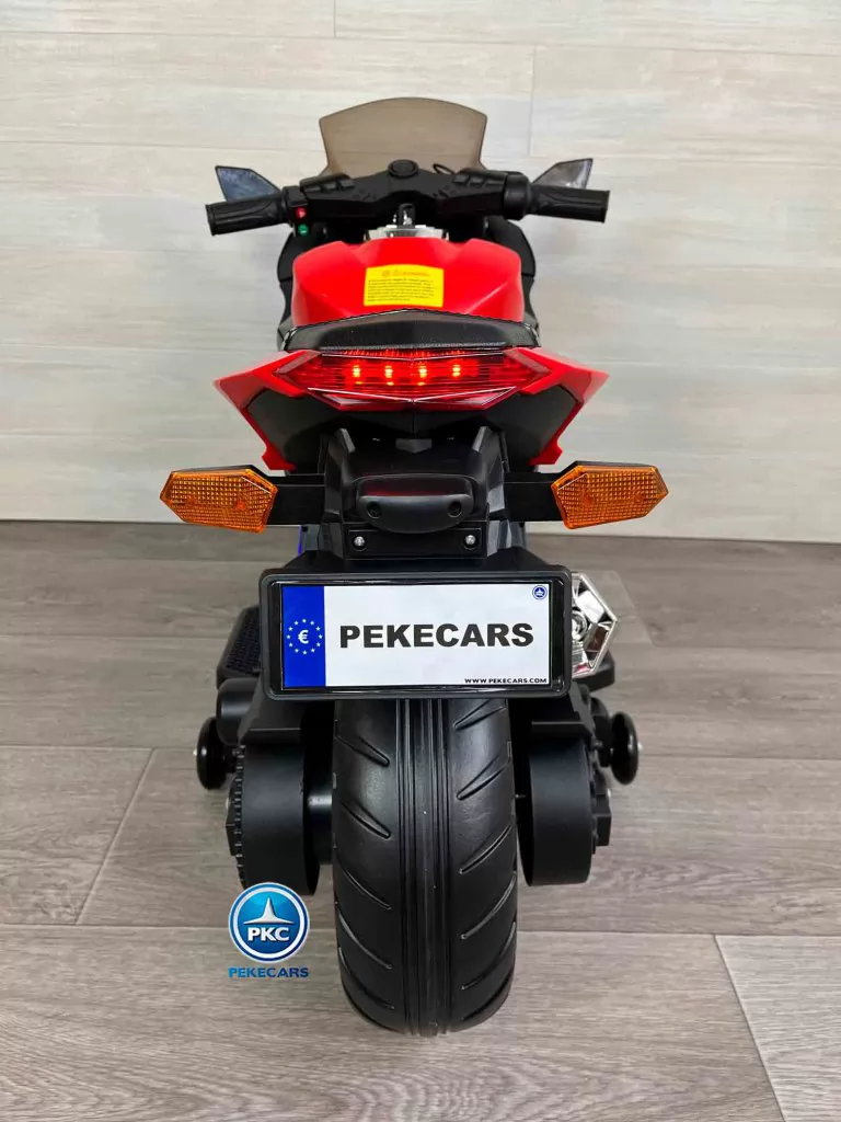 Moto de Carreras eléctrica infantil Special Edition en color Rojo
