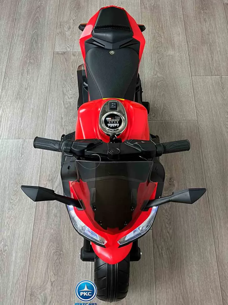 Moto de Carreras eléctrica infantil Special Edition en color Rojo