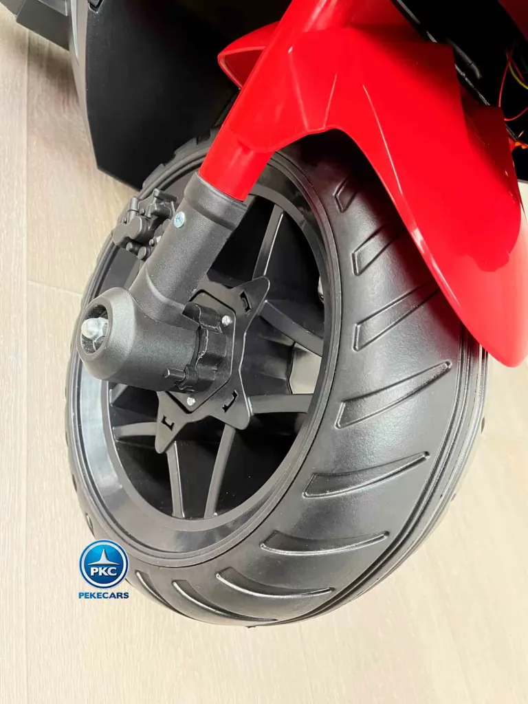 Moto de Carreras eléctrica infantil Special Edition en color Rojo