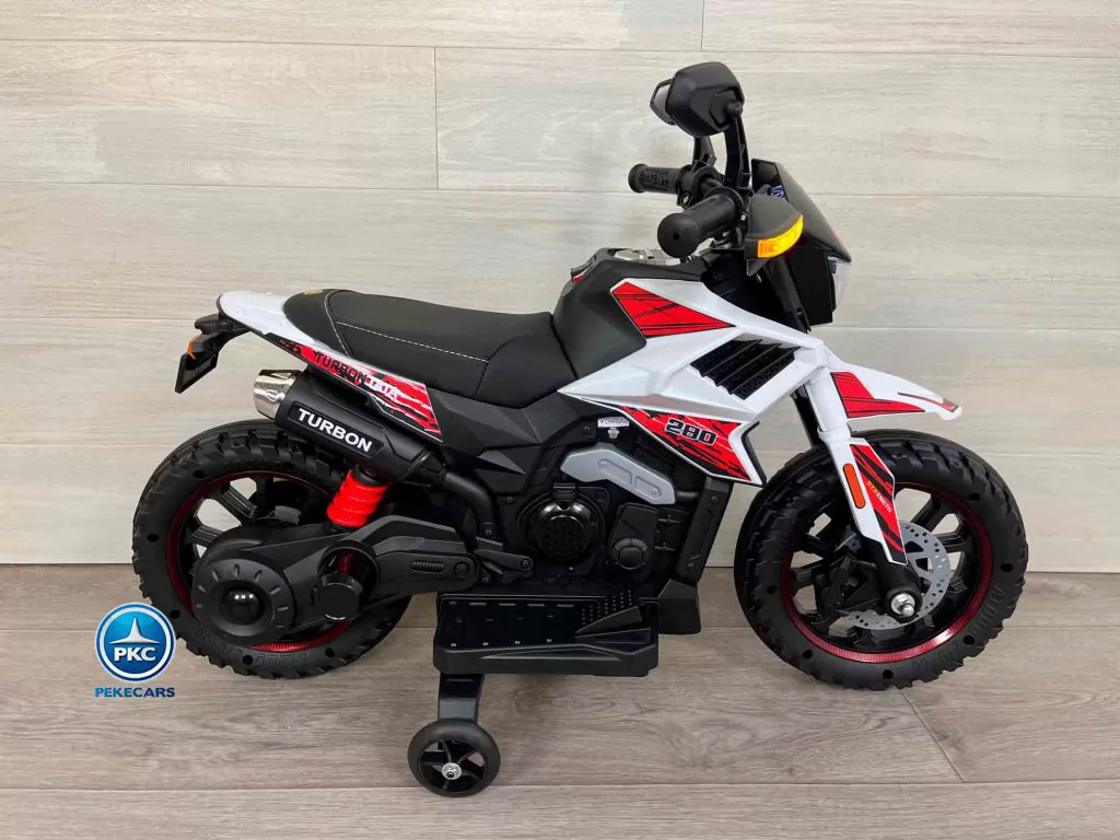 moto turbon blanca