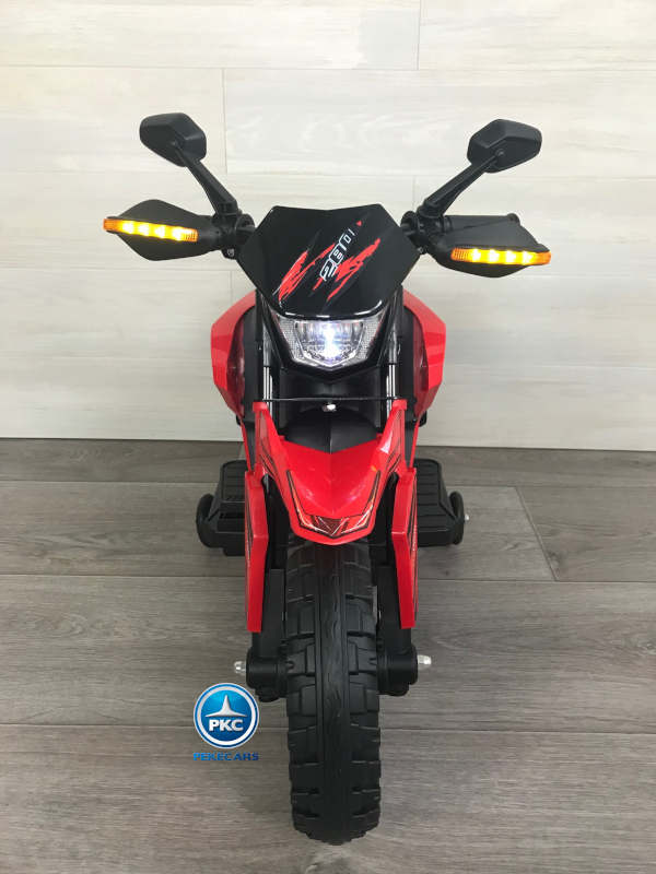 Moto Turbón 12V Roja vista de frente