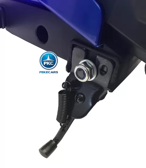 Moto de carreras estilo Ducati 24V Azul caballete