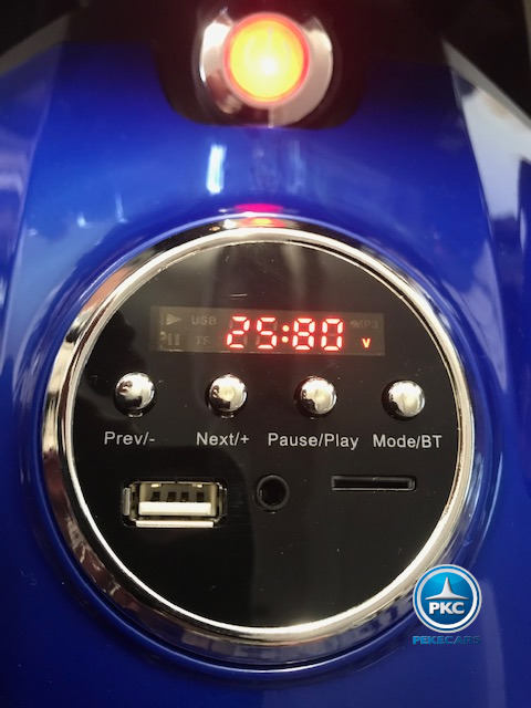 Moto Electrica PKC-1629 24V Azul display